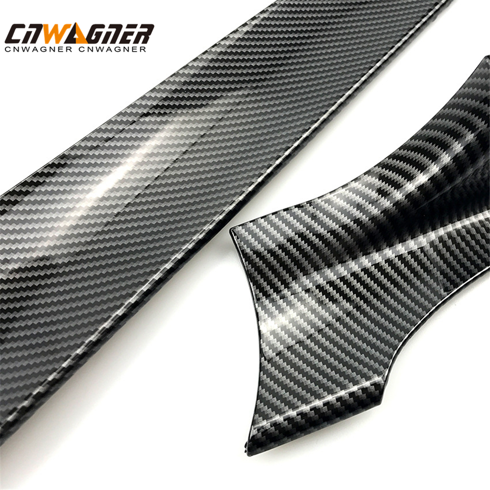 CNWAGNER para mercedes-benz Clase C GLC C180L C200L GLC260 consola central Panel embellecedor Interior de fibra de carbono