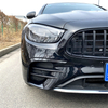 CNWAGNER para mercedes-benz Clase E W213 E260 E300 E53 2021+ Barra delantera Cuchillo de aire Rodeado Modificación de cuchillo de aire delantero