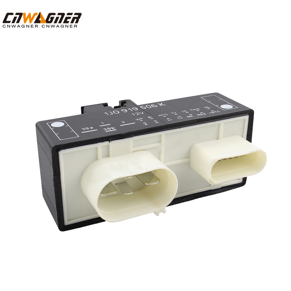 CNWAGNER 1J0919506K Relé de control de ventilador para Audi TT VW Jetta Golf Beetle Auxiliary
